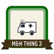 M&H Thing 3 - Data sharing and discovery