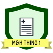 M&H Thing 1 - Getting started with research data