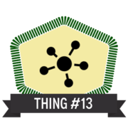 Thing 13: Walk the crosswalk